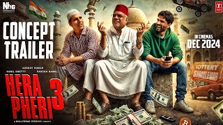 Hera Pheri 3  Official Trailer  Akshay Kumar  Suniel Shetty Paresh Rawal  Farhad Samjhi Concept [upl. by Schoof218]