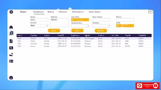 PayRoll Management System Using CNet [upl. by Yanaj747]