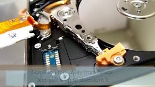 HddSurgery  Head replacement process on 25quot Seagate hard drives [upl. by Llenrahs]