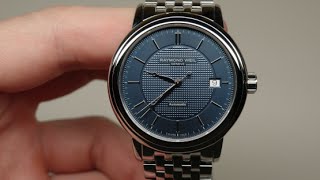 Raymond Weil Maestro Mens Watch Review Model 2837ST50001 [upl. by Yellat870]