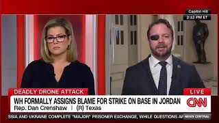 Dan Crenshaw on CNN quotStrong deterrence has never started WW3quot [upl. by Nnylaf]