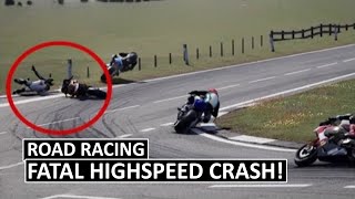 HORRIBLE CRASH ISLE OF MAN TT [upl. by Nissa750]