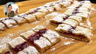 Schnelle Weihnachtsplätzchen mit Marmelade  Plätzchen einfach und schnell [upl. by Thetis]