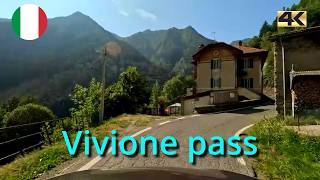 Driving Vivione pass Passo del Vivione  Alps Italy  summer 2024  4k [upl. by Latoyia406]