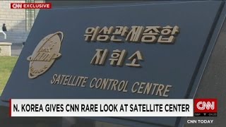 N Korea gives CNN rare look at satellite center [upl. by Abeh265]