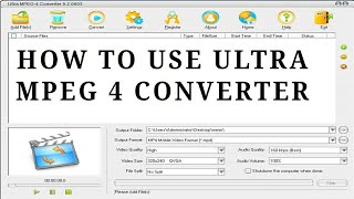 HOW TO USE MPEG4 CONVERTER [upl. by Aisan]