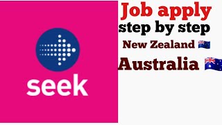 Apply jobs New Zealand 🇳🇿 ampAustralia  Full video with screen recoding  STEP by SETEP Process [upl. by Gorman354]