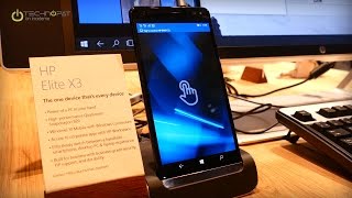 HP Elite X3 Ön İnceleme  MWC 2016 [upl. by Alejoa745]