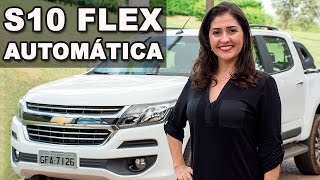 Chevrolet S10 Flex Automática 2018 LTZ 4x4 em Detalhes [upl. by Lindon]