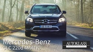 MercedesBenz GLC 220d 4MATIC 2016  Test Drive [upl. by Nimrak]