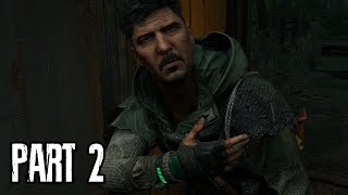 FIRST TIME PLAYING DYING LIGHT 2 STAY HUMAN HARD PART 2  DAVID BELLE [upl. by Arraeic]