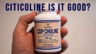 CDP Choline Review Is it worth taking Citicoline [upl. by Shumway]