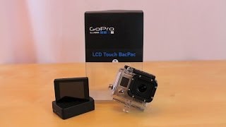 GoPro LCD Touch BacPac Review GoPro Hero 3  Monitor Screen Pros amp Cons  Overview [upl. by Elnukeda]