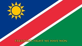 National anthem of Namibia English lyrics [upl. by Berton]