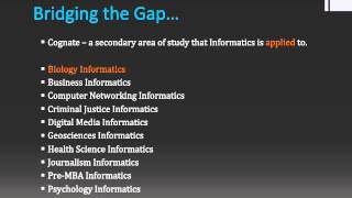 What is Informatics [upl. by Aninat]