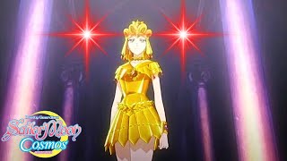 Chaos and Sailor Galaxia  Sailor Moon Cosmos [upl. by Yrelbmik682]