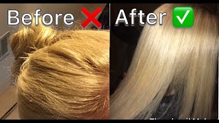 Wella T18 Toner  How to get rid of brassy hair [upl. by Irfan283]