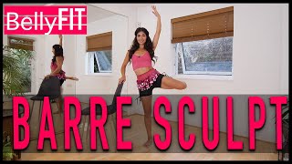 35Minute  Barre Sculpting Workout  For Amazing legs [upl. by Haimrej]