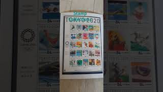 2020 Olympics stamp collectionsstamp collectionOlympics stamps [upl. by Loni727]