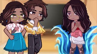 Encanto React To Moana  Gacha React [upl. by Renraw]