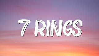 7 rings  Ariana Grande Lyrics [upl. by Conlon1]