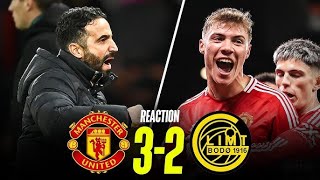 Manchester United vs BODOGlimt UEL Match Reaction [upl. by Ezmeralda]