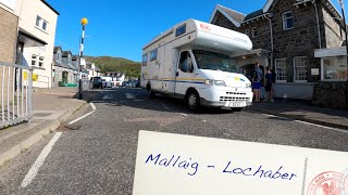 Driving through MALLAIG in Scotland 🏴󠁧󠁢󠁳󠁣󠁴󠁿 [upl. by Nyrhtakyram]