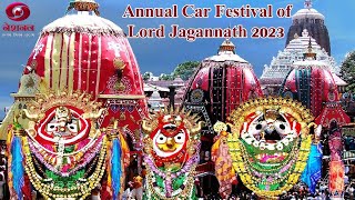 LIVE  Rath Yatra of Lord Jagannath 2023 from Puri  20th June 2023 [upl. by Janeen401]