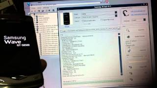 Unlock Samsung Wave S8500 with Z3XBox 2 [upl. by Attekram800]