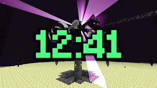 Minecraft Speedrun in 1241 1161 RSG Any  Fulham [upl. by Marlane]