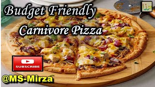 046 The ULTIMATE Budget Friendly Carnivore Pizza 5 Easy Steps to Perfection [upl. by Naillig233]