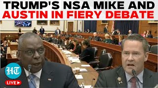 Trump LIVE  Trumps NSA Pick Mike Waltz Grills Pentagon Chief Lloyd Austin  Trump 20 Cabinet [upl. by Enirac]