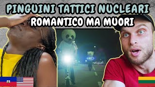 REACTION TO Pinguini Tattici Nucleari  Romantico Ma Muori Music Video  FIRST TIME HEARING [upl. by Onil944]