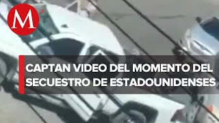 VIDEO Captan momento del secuestro de 4 estadounidenses en jornada violenta en Matamoros [upl. by Mandi587]