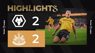 Hee Chan on fire  Wolves 22 Newcastle United  Highlights [upl. by Mavra]