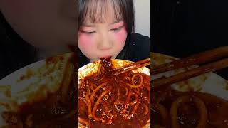 This Eating Noodles Spicist Flavors Yummy shortvideo asmr mukbang 2 [upl. by Akihsay323]