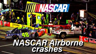 NASCAR Airborne Crashes [upl. by Rankin347]