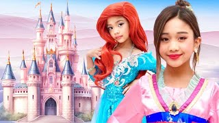 PRINCESS ARIEL amp MULAN MAKEOVER [upl. by Eenrahc429]