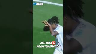 Amel Majris splendid assist for Dumornay 🦁⚽️ [upl. by Ogirdor807]