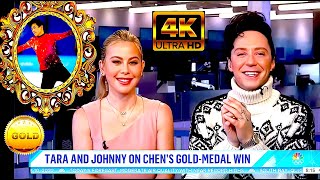 Tara Lipinski🇺🇸 amp Johnny Weir🇺🇸React To Nathan Chen🇺🇸Winning Olympics Post Free Skate NBC4K [upl. by Nyrak]