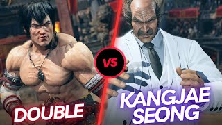 Tekken 8  Double Law VS Kangjaeseong Heihachi Ranked Match [upl. by Anicnarf204]