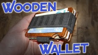 Minimalist Wooden Wallet EDC kit part 1 [upl. by Camille]