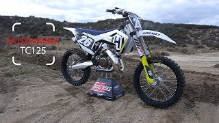 2018 Husqvarna TC125  Dirt Bike Magazine [upl. by Anom737]