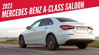 2023 MercedesBenz AClass Saloon A250e  First Look  AUTOBICS [upl. by Irrehc]