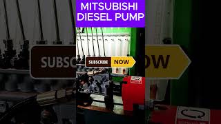 Testing Mitsubishi Injection pump  reliable diesel fuel system repair [upl. by Rolyab424]