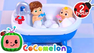 Bath Song  CoComelon Toy Play Learning  Nursery Rhymes for Babies [upl. by Codding]