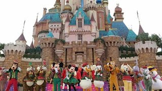 Hong Kong Disneyland Mickey and Friends Christmas Time Ball [upl. by Osrick]