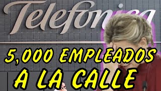 TELEFÓNICA anuncia un ERE a más de 5000 PERSONAS [upl. by Eaves]