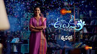 Uppena  Title Song  Coming Soon  New Telugu Serial  Gemini TV [upl. by Airlia471]