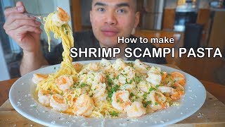 How to make SHRIMP SCAMPI PASTA [upl. by Retrac]